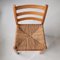 Pine Chair with Rope Seat, 1970s 3