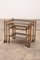 S Three Table Trolleys from Maison Jansen, France, 1950s, Set of 3 1