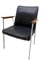 Vintage Armchair in Chrome and Leather from Mauser 1