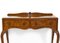 Queen Anne Burr Walnut Server Console Table, 1930s, Image 6