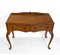 Queen Anne Burr Walnut Server Console Table, 1930s, Image 7