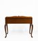 Queen Anne Burr Walnut Server Console Table, 1930s, Image 10