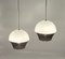Space Age Acrylic Hanging Lamps, 1970s, Set of 2 5