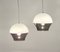 Space Age Acrylic Hanging Lamps, 1970s, Set of 2 4