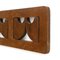 Wall Coat Rack with Closable Hooks, 1970s 10