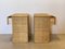 Bedside Tables in Wicker and Bamboo, 1970s, Set of 2 5