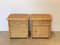 Bedside Tables in Wicker and Bamboo, 1970s, Set of 2 3