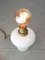 Mid-Century Italian Brass and Opaline Table Lamp 4