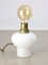 Mid-Century Italian Brass and Opaline Table Lamp 1