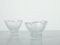 Finnish Candleholders in Glass by Pertti Kallioinen for Glassmen, 1960s, Set of 2 1