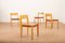 Solid Beech Model 266 Dining Chairs by Martha Huber-Villiger for Horgen Glarus, 1954, Set of 4 4