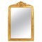 Large Antique French Giltwood Wall Mirror, 1800s, Image 1