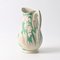 Brocca in ceramica bianca e verde del XIX secolo di Boch Freres Keramis per Boch Frères, Immagine 4