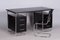 Bauhaus Schreibtisch und Stuhl aus Verchromtem Stahl von R. Slezakl, Tschechien, 1930er, 2er Set 6