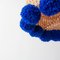 Indigo Blue Rope Crochet Lamp with Pompoms by Com Raiz 11