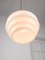 Lampada a sospensione Cascade Mid-Century in ottone e opalino, Immagine 10