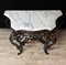 Louis XV Wrought Iron Console Table 2