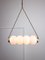 Lampada Mid-Century minimalista in ottone e opalino, Immagine 14