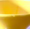 Postmoderne Gelbe Konische Vase, Italien, 1980er 7