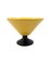 Postmoderne Gelbe Konische Vase, Italien, 1980er 9