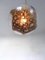 Lampe à Suspension Globe Postmoderne en Verre de Murano attribuée à La Murrina, Italie, 1970 6