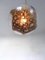 Postmodern Murano Glass Globe Pendant Light attributed to La Murrina, Italy, 1970s 6