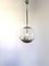 Lampe à Suspension Globe Postmoderne en Verre de Murano attribuée à La Murrina, Italie, 1970 1