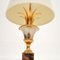 1960s Vintage French Brass & Chrome Table Lamp 4