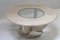 Table Basse Ronde en Travertin et Verre 3