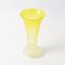 Yellow Martele Glass Vase from Wilhelm Kralk Sohn, 1920s 3