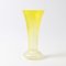 Yellow Martele Glass Vase from Wilhelm Kralk Sohn, 1920s 2