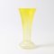 Yellow Martele Glass Vase from Wilhelm Kralk Sohn, 1920s, Image 2