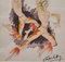 Capuletti, Pair of Dancers, 1980s, Drawing on Paper, Framed 4