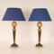 Lampes de Bureau Haut de Gamme Vintage de Maison Charles, France, 1970s, Set de 2 1