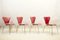 Mid-Century 3107 Chairs by Arne Jacobsen for Fritz Hansen, Set of 4 4