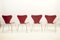 Mid-Century 3107 Chairs by Arne Jacobsen for Fritz Hansen, Set of 4 5