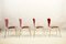 Sedie 3107 Mid-Century di Arne Jacobsen per Fritz Hansen, set di 4, Immagine 16