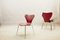 Mid-Century 3107 Chairs by Arne Jacobsen for Fritz Hansen, Set of 4, Image 8