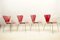 Mid-Century 3107 Chairs by Arne Jacobsen for Fritz Hansen, Set of 4 2