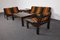 Vintage Sofa, Armchairs and Coffee Table Model Kontra by Yngve Ekström for Swedese 1970s, Set of 5 9