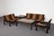 Vintage Sofa, Armchairs and Coffee Table Model Kontra by Yngve Ekström for Swedese 1970s, Set of 5, Image 1