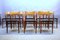 Vintage Dining Chairs by Georg Leowald for Wilkhahn, 1950s, Set of 6 25