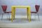 Mid-Century Yellow Dining Table by Helmut Bätzner for Bofinger 3