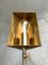 Deutsche Vintage Hollywood Regency Messing Stehlampe von Florian Schulz 7