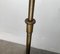 Vintage Hollywood Regency German Brass Floor Lamp by Florian Schulz 12