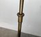 Vintage Hollywood Regency German Brass Floor Lamp by Florian Schulz, Image 12