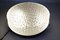 Round Ceiling Light S+ Megal Black and Opaque Glass Machined, Switzerlands, 1990s 31