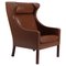 Wingback Chair attributed to Børge Mogensen for Fredericia, Image 1