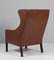 Wingback Chair attributed to Børge Mogensen for Fredericia, Image 7