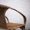 Vinatge Stuhl aus Bambus & Korbgeflecht mit Metallbeinen, 1970er 10